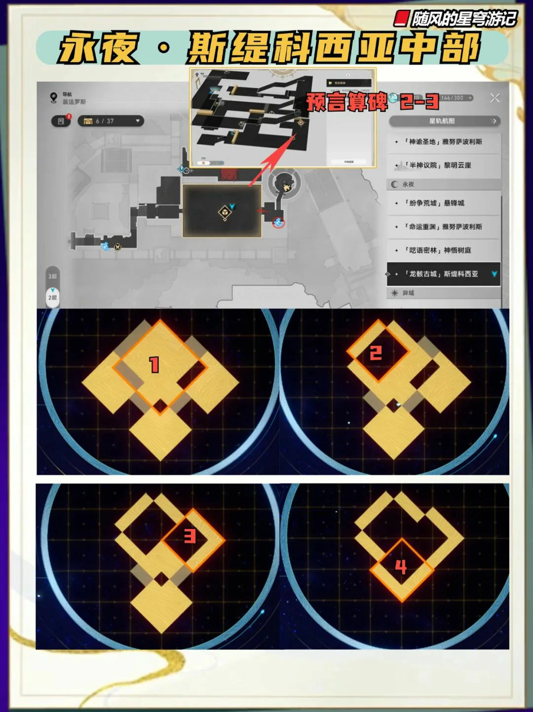 崩坏：星穹铁道,V3.2,预言算碑,星穹铁道