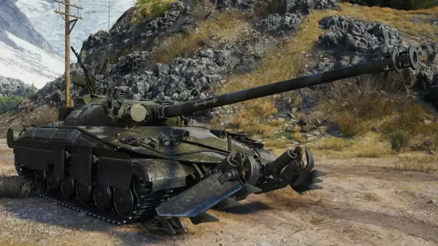 坦克世界,ST-62II,3D风格,坦克世界