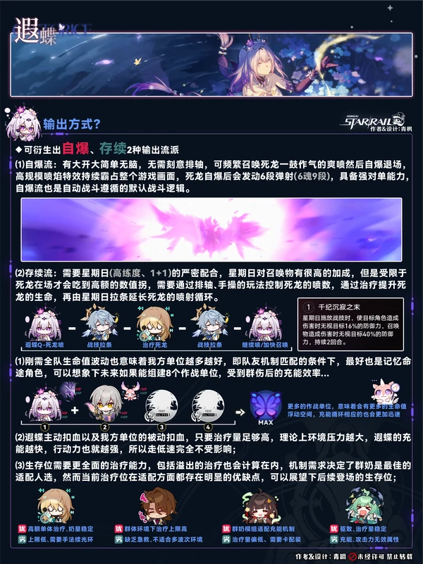 崩坏：星穹铁道,遐蝶,配装,星穹铁道