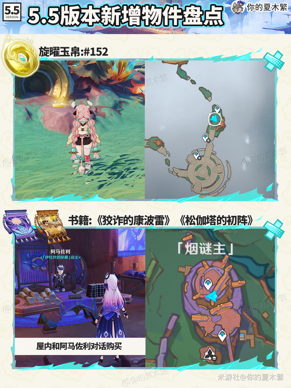 原神,5.5版本,新增物品,原神