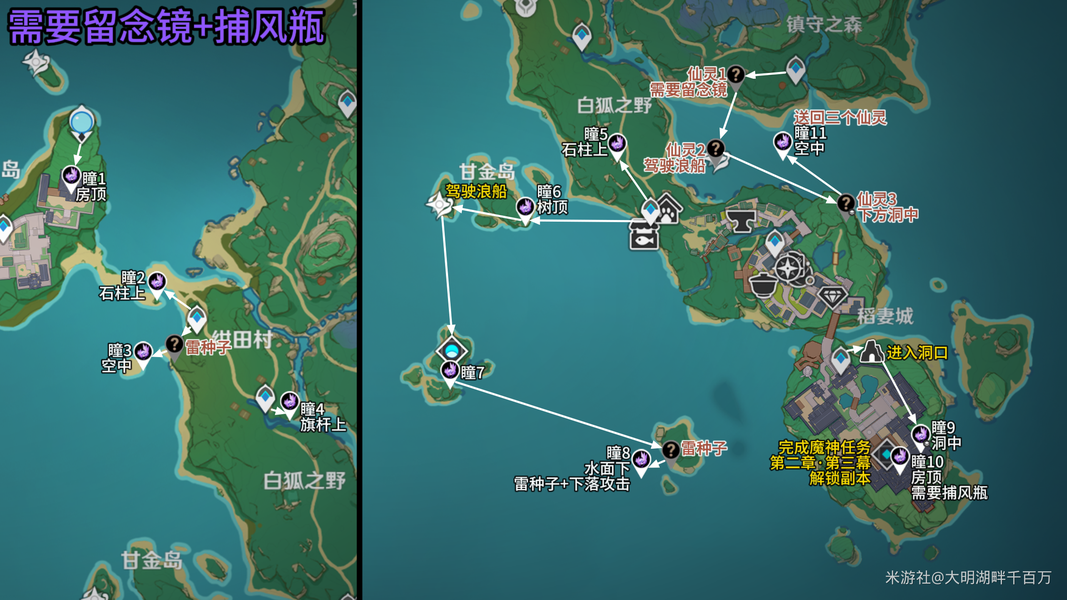 原神,原神,雷神瞳,鸣神岛,原神