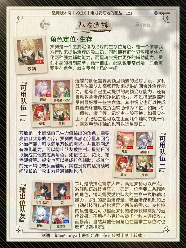 崩坏：星穹铁道,罗刹,配队,星穹铁道