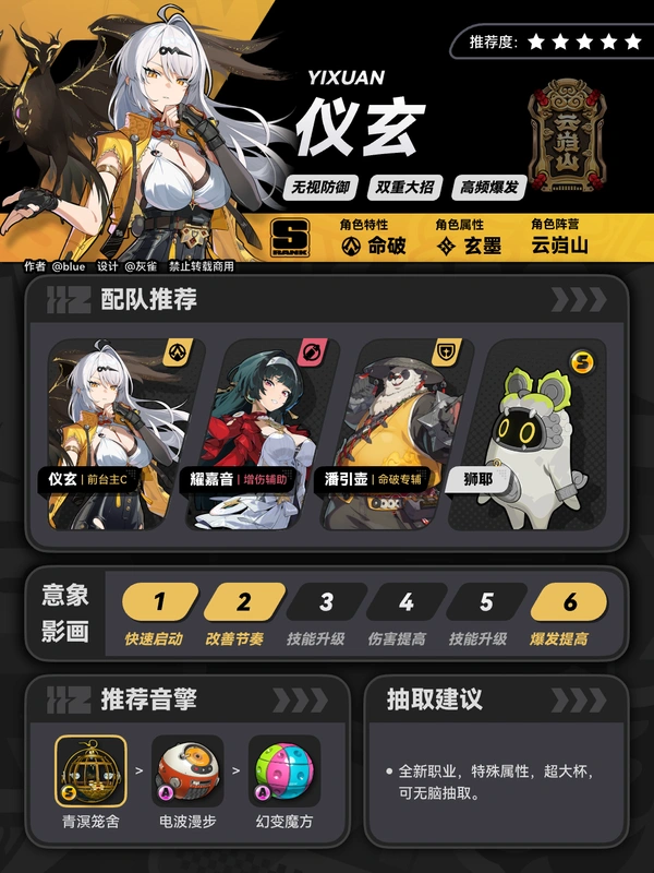 绝区零,仪玄,角色池,绝区零