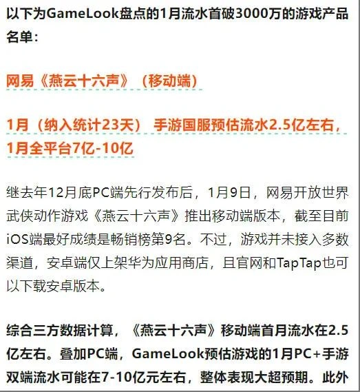 燕云十六声,燕云十六声