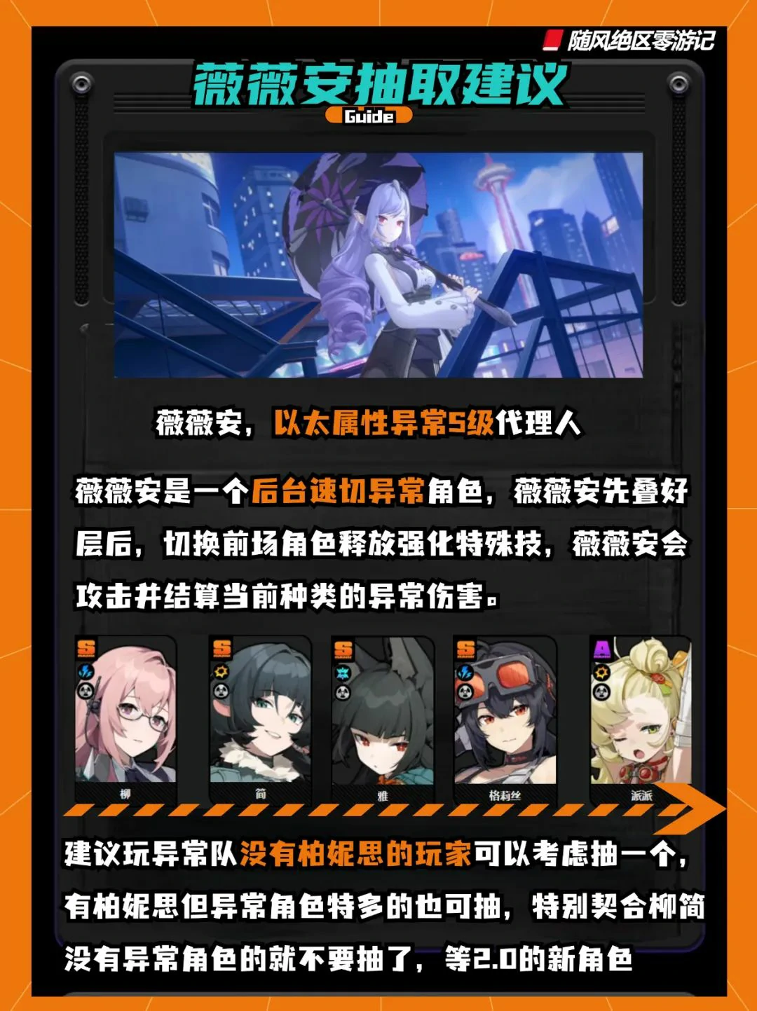 崩坏：星穹铁道,绝区零,薇薇安,雨果,绝区零