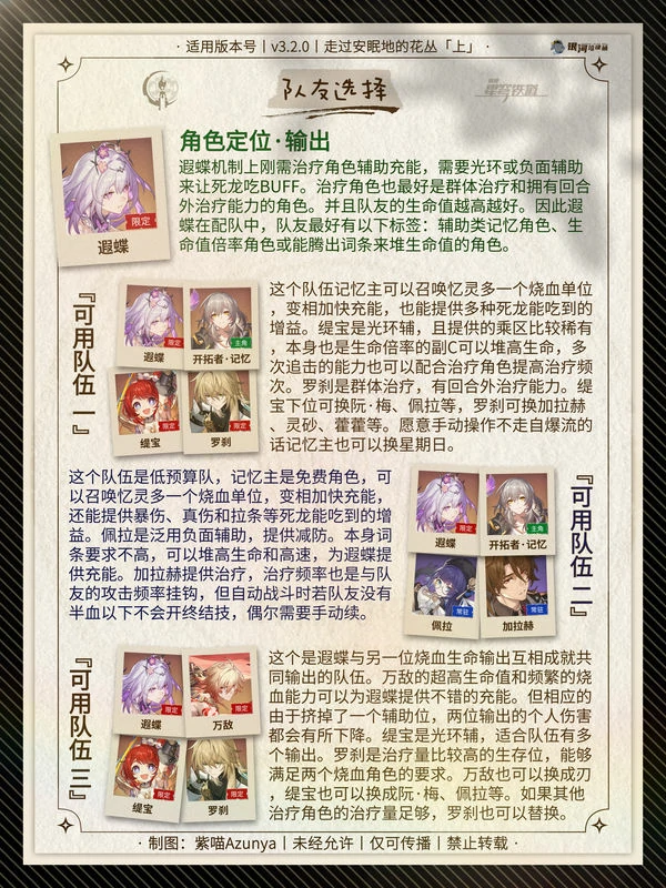 崩坏：星穹铁道,遐蝶,配队,星穹铁道
