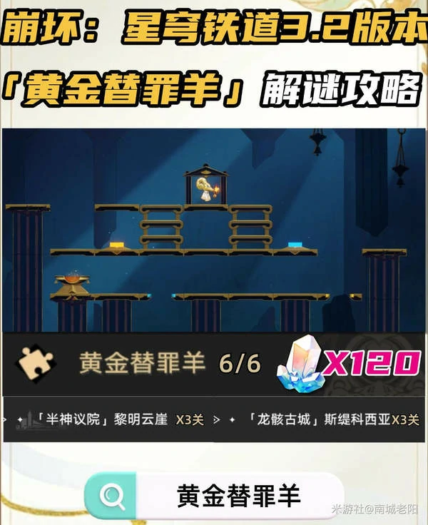 崩坏：星穹铁道,星穹铁道,黄金替罪羊,解密攻略,星穹铁道