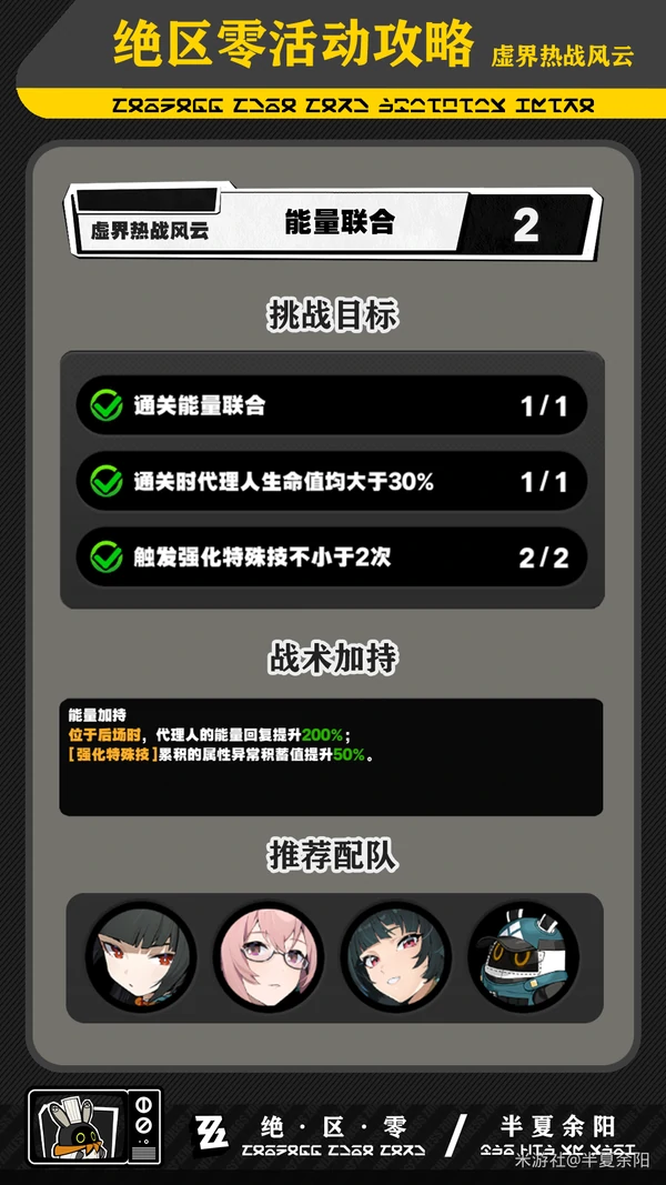 绝区零,虚界热战风云,联合篇,绝区零