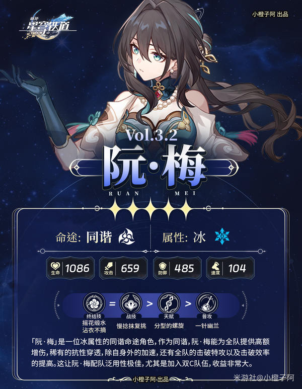 崩坏：星穹铁道,崩坏：星穹铁道,阮·梅,机制,星穹铁道