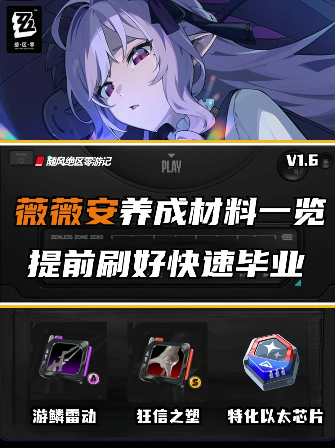 崩坏：星穹铁道,绝区零,薇薇安,材料,绝区零