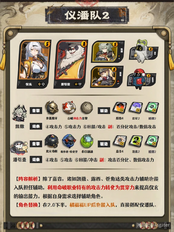原神,绝区零,仪玄,配队,绝区零