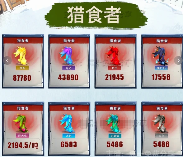 超自然行动组怪物农场双词条变异攻略,天山雪莲尸香魔芋巨大化价格计算公式