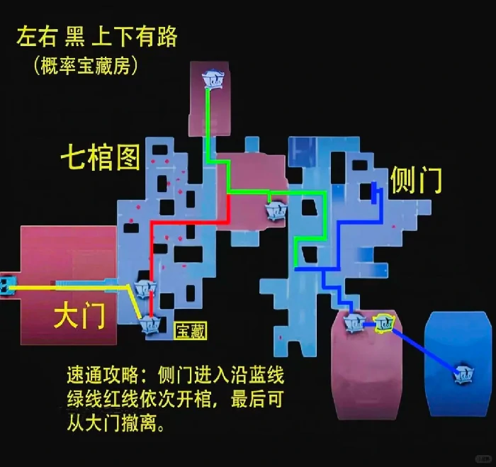 超自然行动组 昆仑极限宝藏房小抄地图 超自然行动组昆仑极限宝藏房攻略 昆仑极限 宝藏房 小抄地图 超自然行动组昆仑极限宝藏房地图攻略 昆仑极限宝藏房小抄地图位置解析