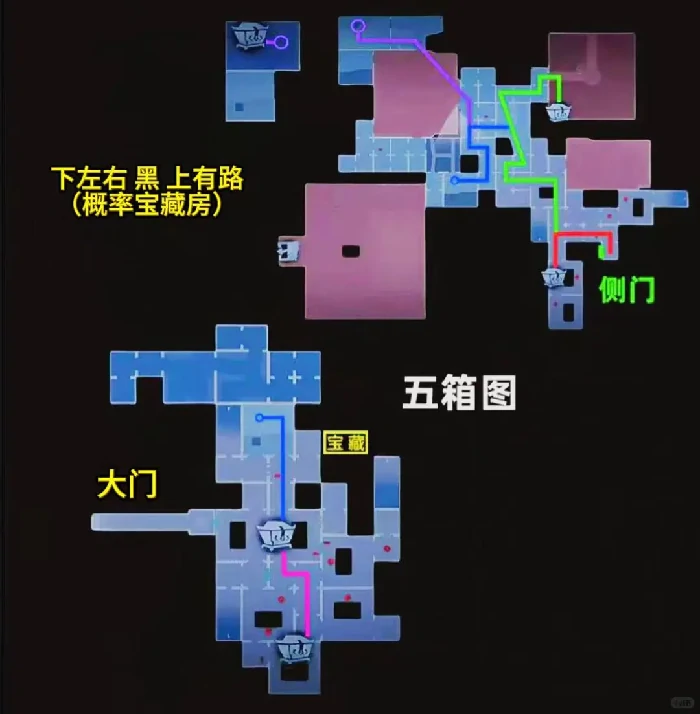 超自然行动组 昆仑极限宝藏房小抄地图 超自然行动组昆仑极限宝藏房攻略 昆仑极限 宝藏房 小抄地图 超自然行动组昆仑极限宝藏房地图攻略 昆仑极限宝藏房小抄地图位置解析