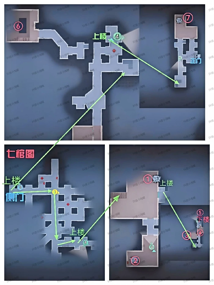 超自然行动组,古蜀遗迹区,地图攻略