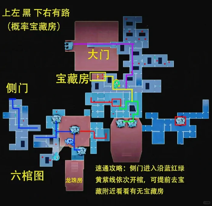 超自然行动组 昆仑极限宝藏房小抄地图 超自然行动组昆仑极限宝藏房攻略 昆仑极限 宝藏房 小抄地图 超自然行动组昆仑极限宝藏房地图攻略 昆仑极限宝藏房小抄地图位置解析