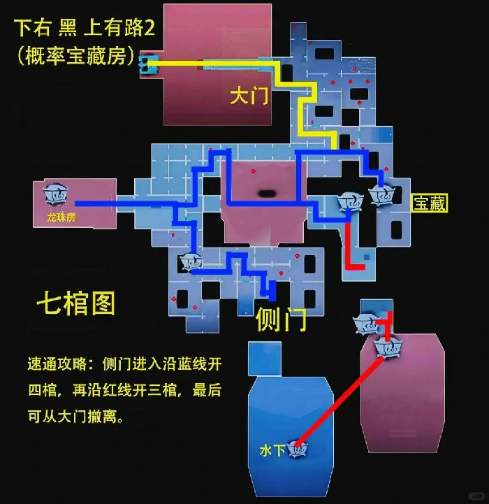 超自然行动组 昆仑极限宝藏房小抄地图 超自然行动组昆仑极限宝藏房攻略 昆仑极限 宝藏房 小抄地图 超自然行动组昆仑极限宝藏房地图攻略 昆仑极限宝藏房小抄地图位置解析