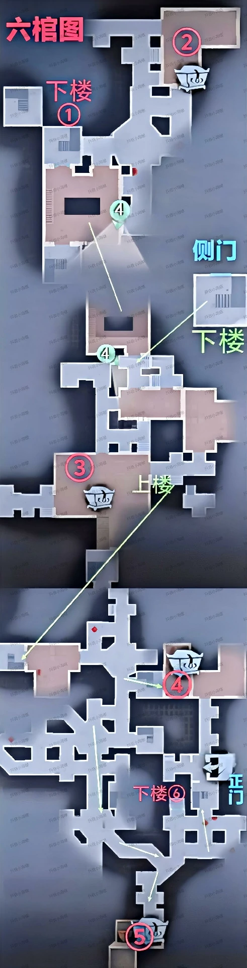 超自然行动组,古蜀遗迹区,地图攻略