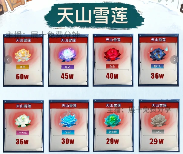 超自然行动组怪物农场双词条变异攻略,天山雪莲尸香魔芋巨大化价格计算公式