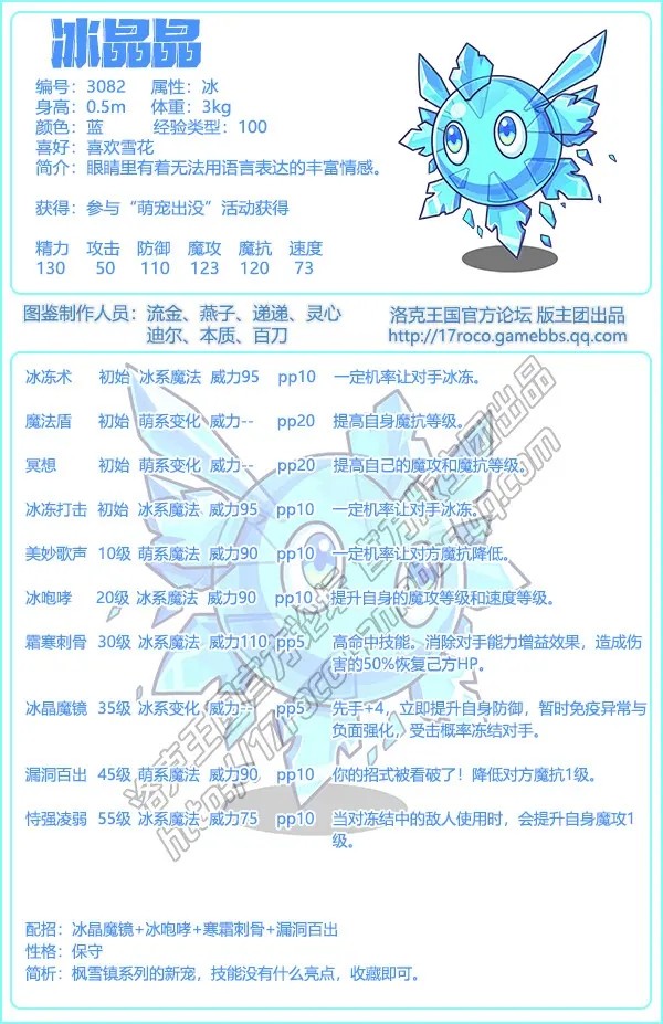 冰之璨雪性格推荐