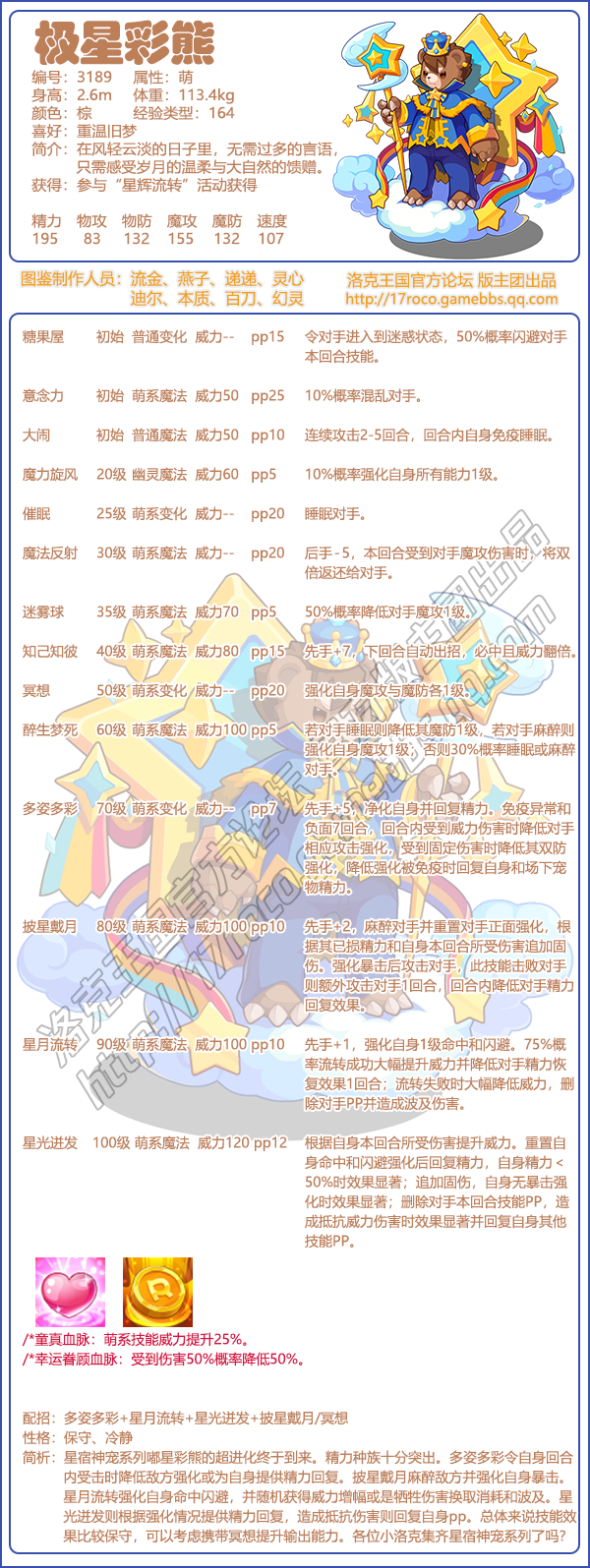 星宿神宠系列有哪些宠物