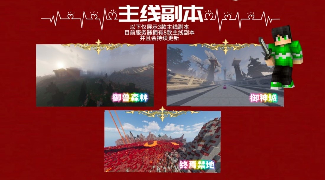 御兽大陆服务器一览2024,我的世界