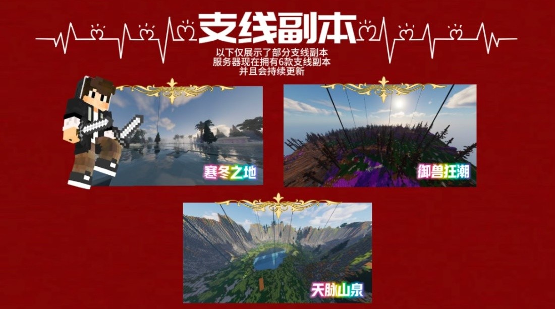 御兽大陆服务器一览2024,我的世界