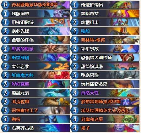 炉石传说2024宇宙DK卡组推荐,炉石传说