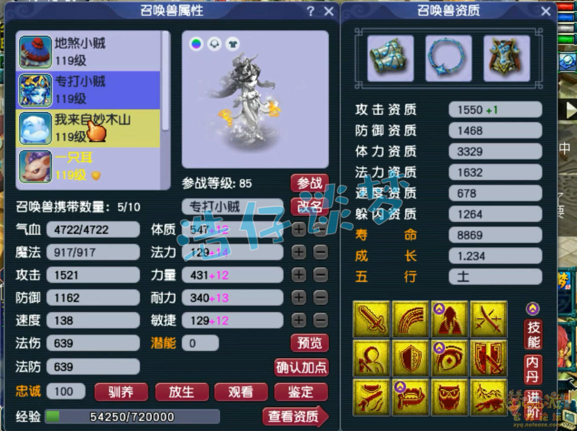 109方寸天地号配置,梦幻西游