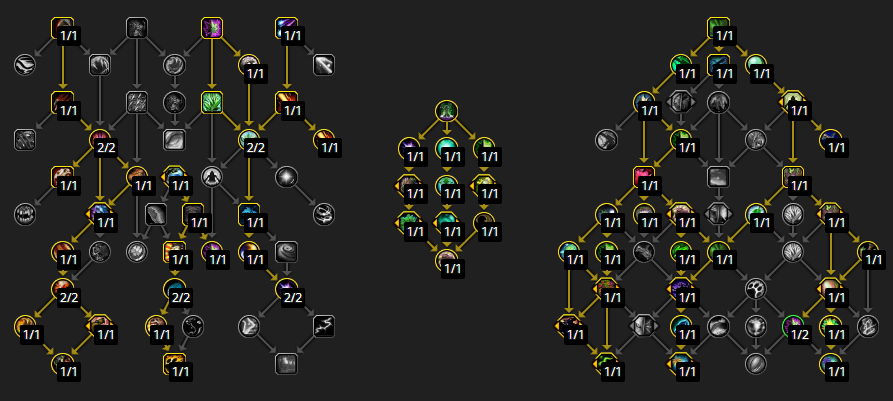 魔兽世界11.0.5奶德天赋加点,魔兽世界