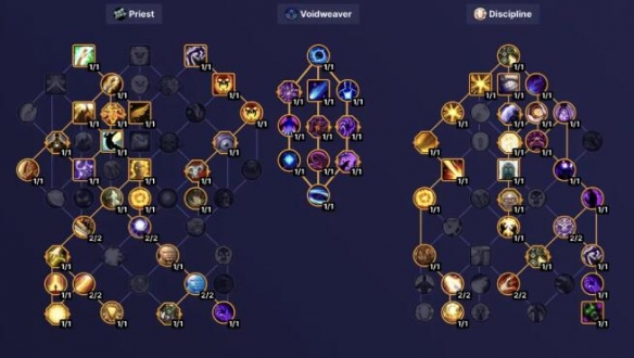 魔兽世界11.0.5牧师大秘境天赋推荐,魔兽世界