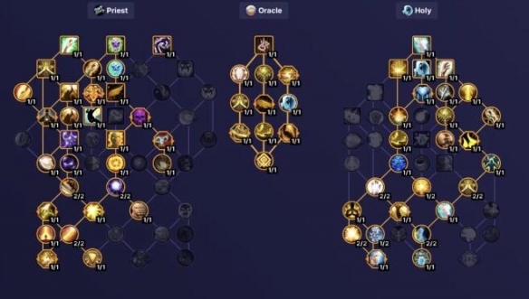 魔兽世界11.0.5牧师大秘境天赋推荐,魔兽世界
