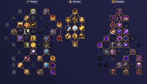 魔兽世界11.0.5牧师大秘境天赋推荐,魔兽世界