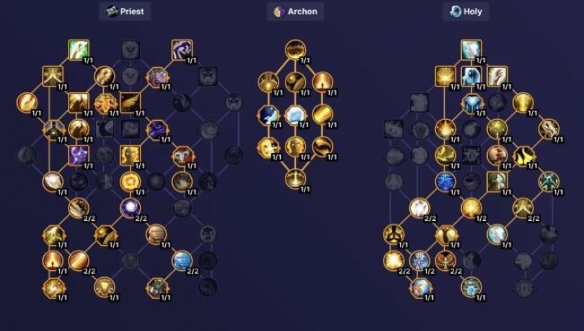 魔兽世界11.0.5牧师大秘境天赋推荐,魔兽世界