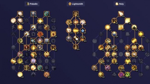魔兽世界11.0.5圣骑士大秘境天赋推荐,魔兽世界