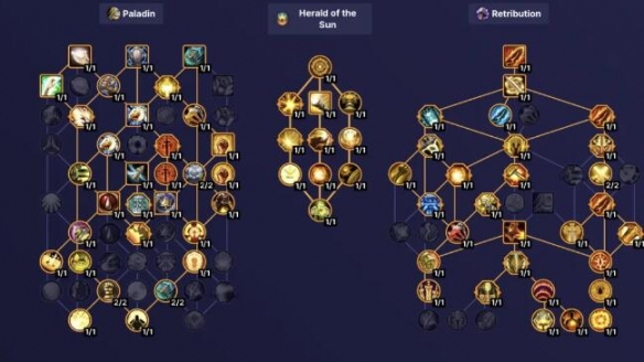 魔兽世界11.0.5圣骑士大秘境天赋推荐,魔兽世界