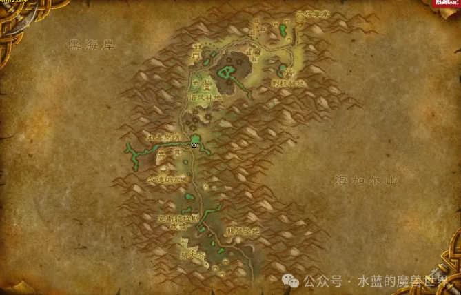 魔兽世界社区流言位置坐标一览,魔兽世界