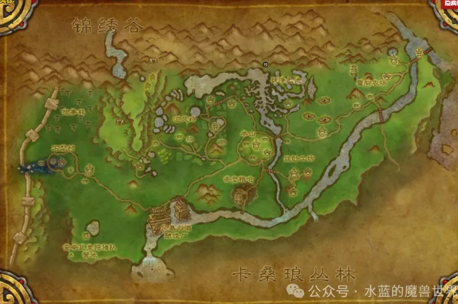 魔兽世界社区流言位置坐标一览,魔兽世界