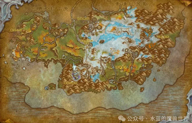 魔兽世界社区流言位置坐标一览,魔兽世界
