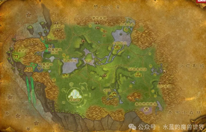 魔兽世界社区流言位置坐标一览,魔兽世界