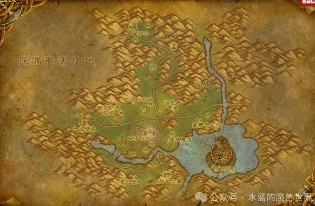 魔兽世界社区流言位置坐标一览,魔兽世界