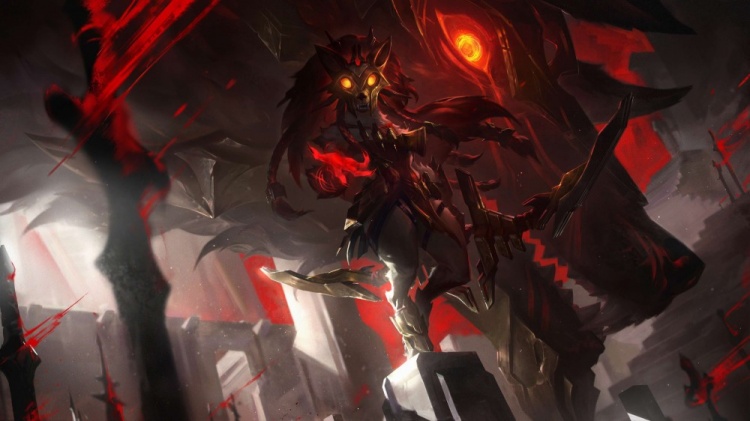 LOL狼灵神选千珏皮肤效果预览,LOL