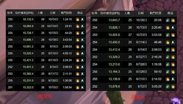 魔兽世界wlk术士p3饰品推荐,魔兽世界