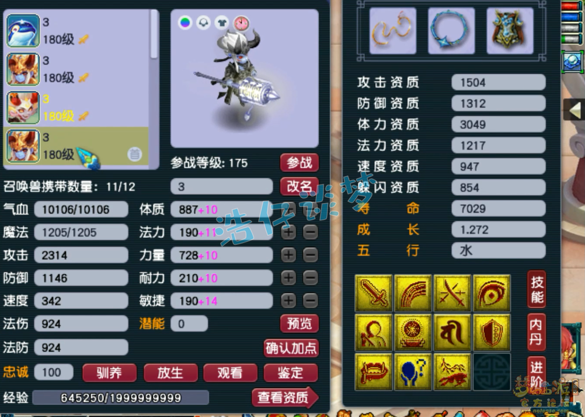 服战五庄观装备展示,梦幻西游