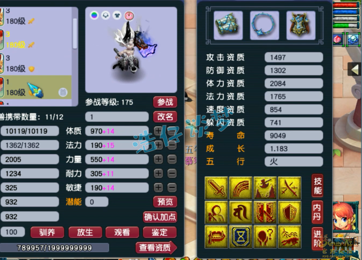 服战五庄观装备展示,梦幻西游