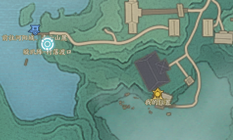 诛仙世界草庙村百景游画意小宅位置在哪,诛仙世界