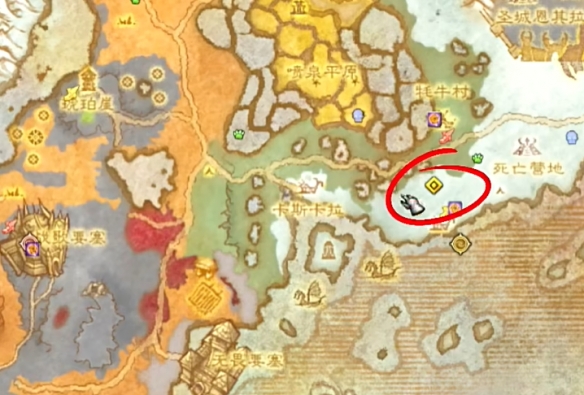 魔兽世界追踪任务雷克萨在哪,魔兽世界