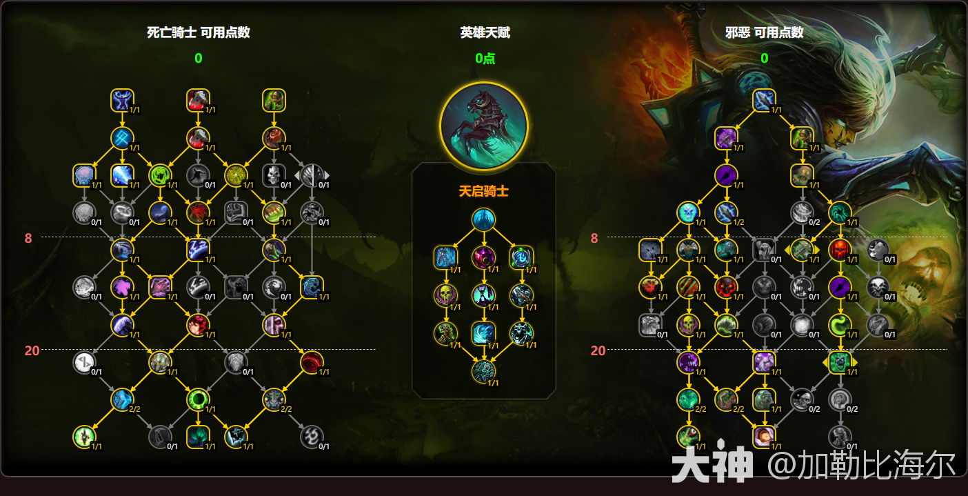 11.0.5邪DK玩法攻略,魔兽世界