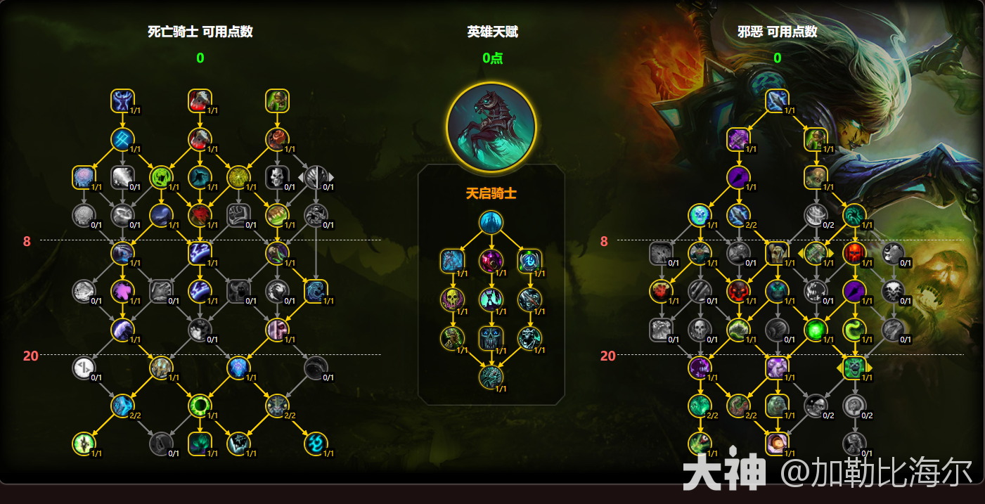 11.0.5邪DK玩法攻略,魔兽世界