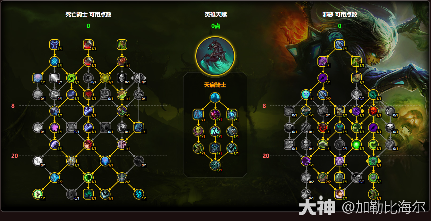 11.0.5邪DK玩法攻略,魔兽世界